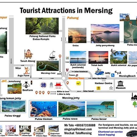 Singleisure Holiday House Mersing Extérieur photo